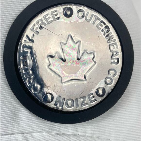 NWT * NOIZE Insulated Hooded Parka Jacket in Winter White - Picture 5 of 15